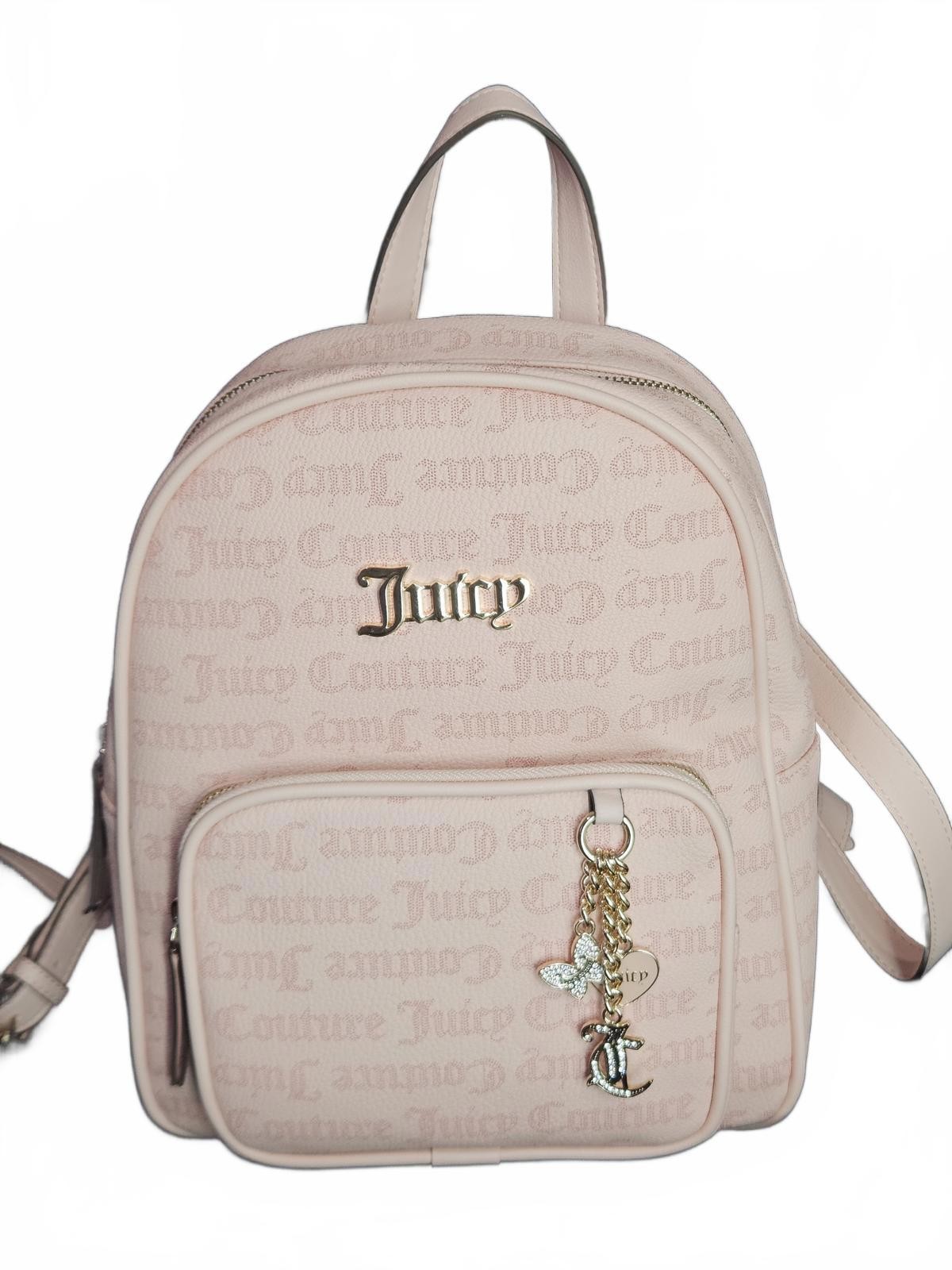 Juicy Couture Pink Good Vibes Mini Backpack NWT Y2K Style Coquette Aesthetic