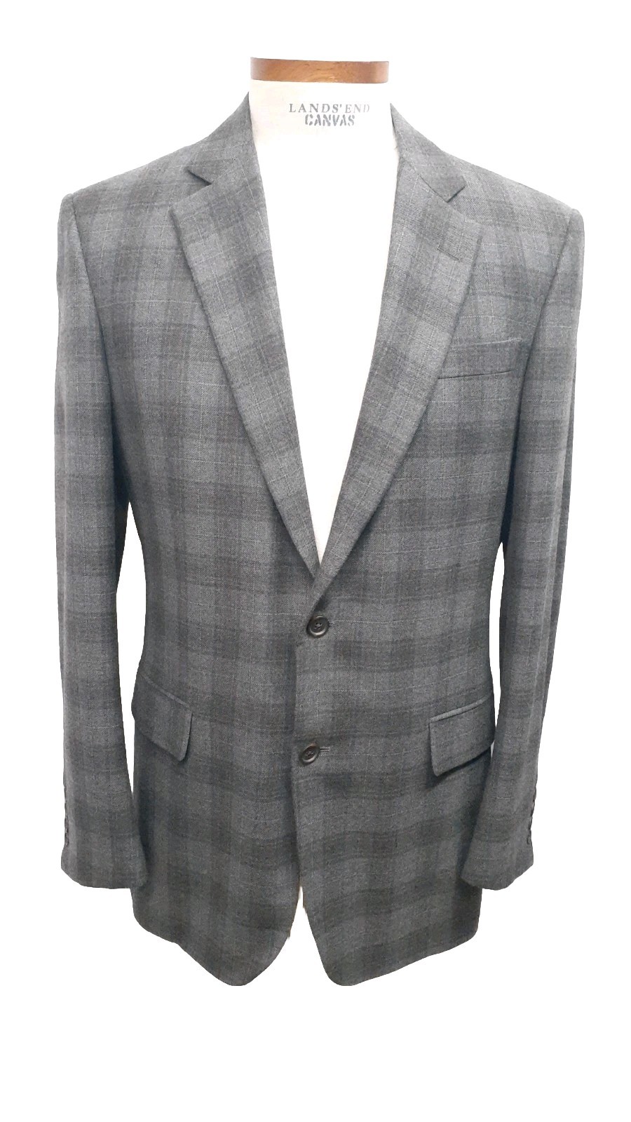 Brooks Brothers Jacket Mens 40 41 Long Wool Cashmere E Thomas Blazer Sport Coat