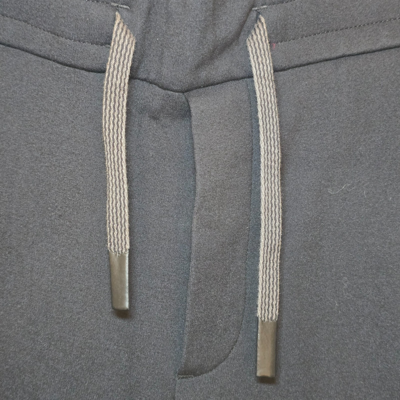 Bonobos Jogger Pants Men’s Medium Short Black Stretch Drawstring Zipper Pocket