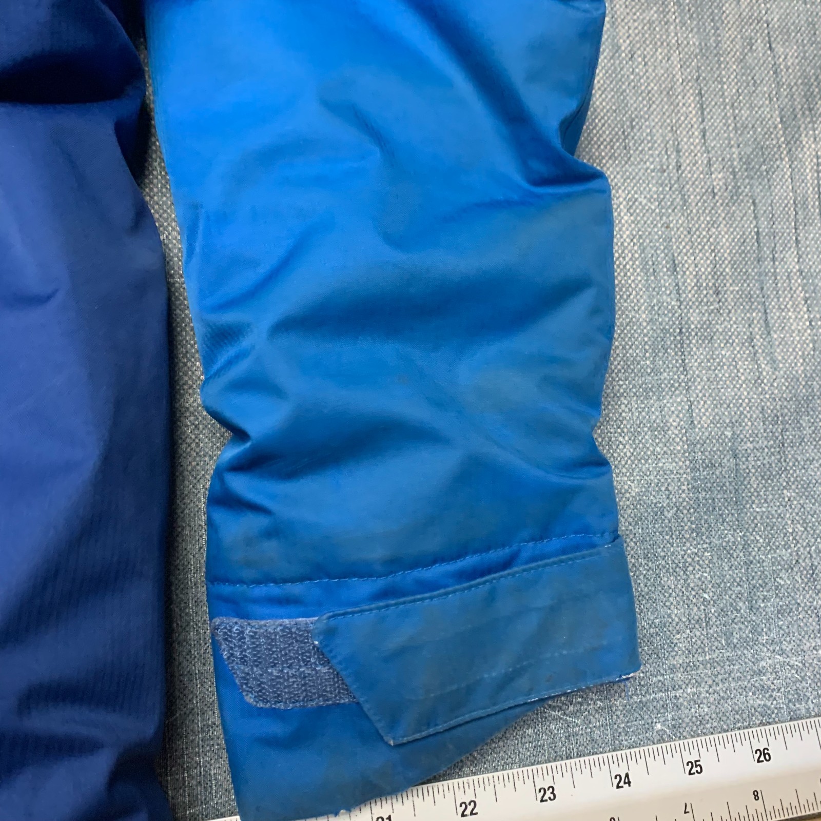 Patagonia Youth Ski Jacket Size XS 5-6 Blue Hooded Winter Insulated Full Zip