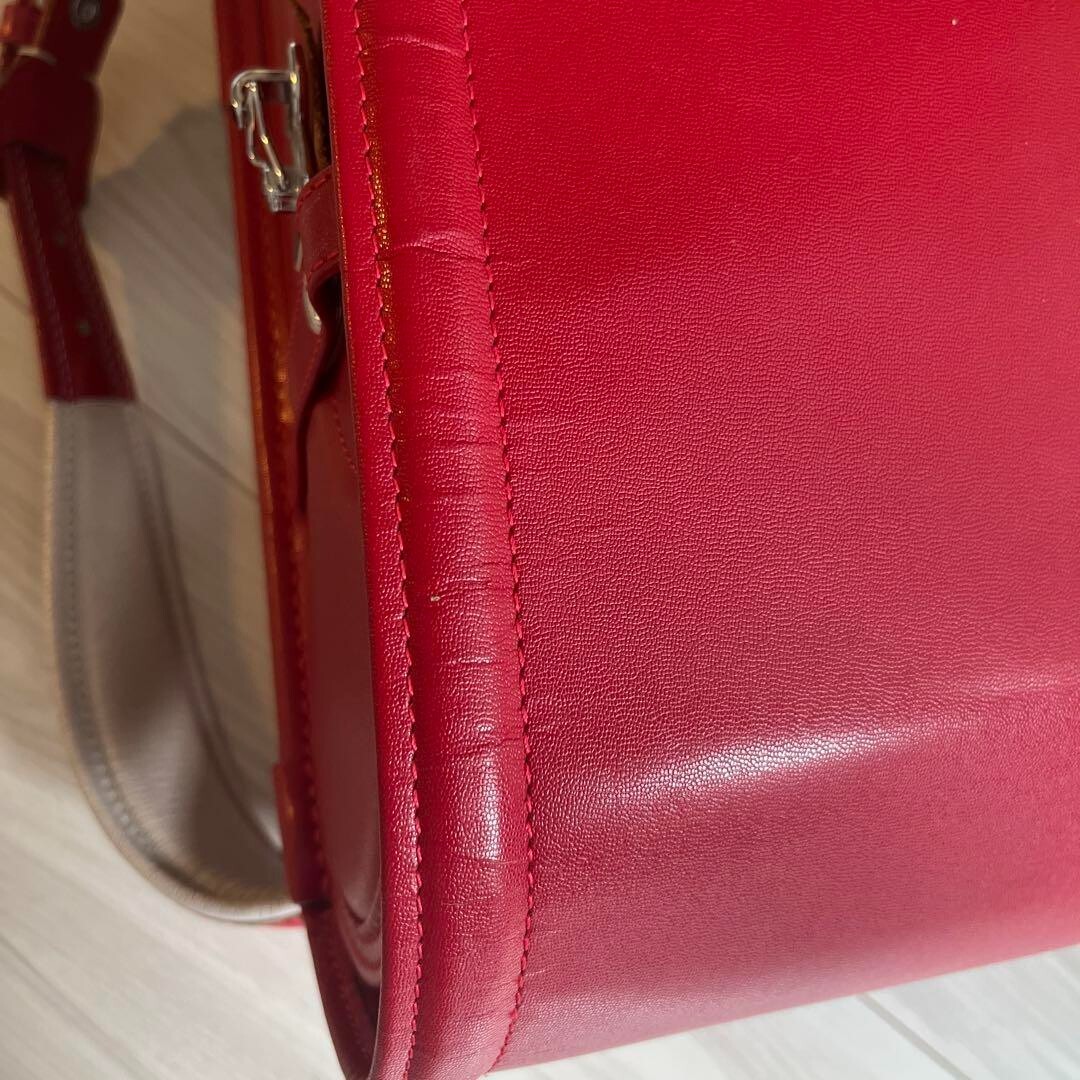 Randoseru Tsuchiya Kaban Kid’s School Bag Backpack Basic Red Leather Japan