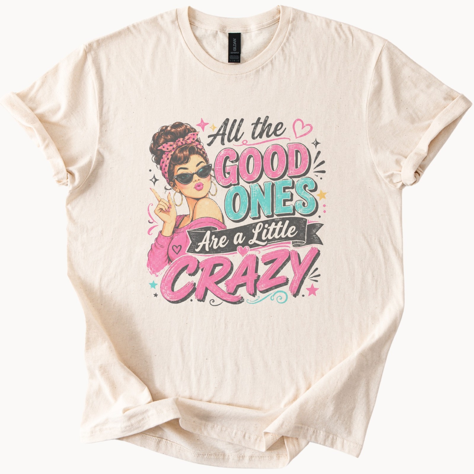 Peace Sign Seventies Vibe Women’s Graphic Tee