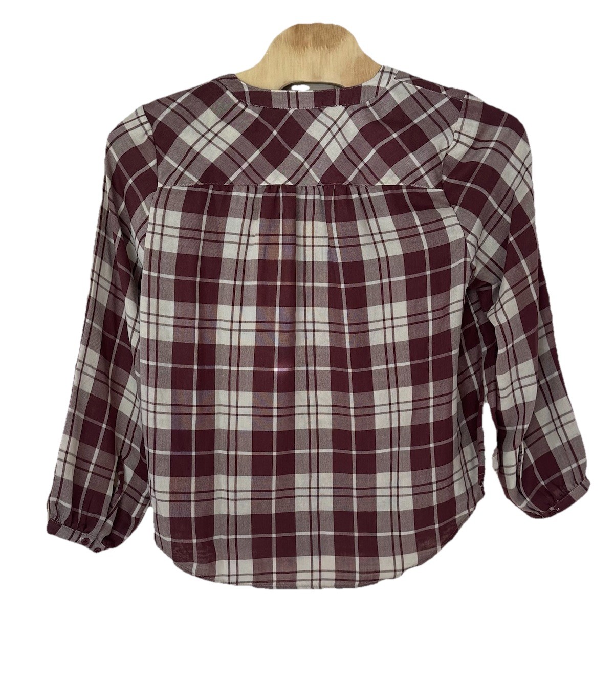 Torrid Casual Country Plaid Harper Double Gauze Pullover Blouse Size 2X NWT