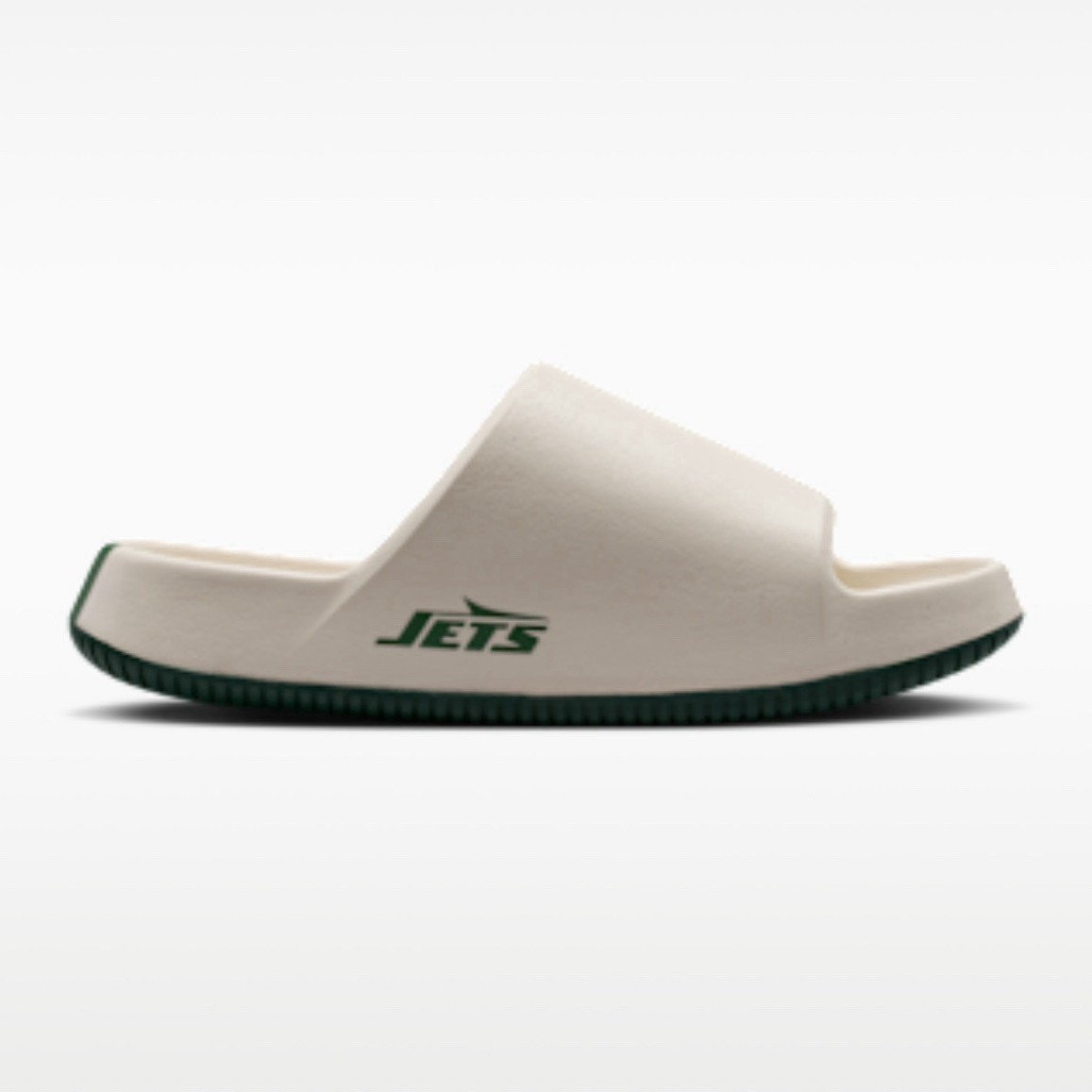 Nike Calm Slide 2.0 Jets Men’s Cushioned Slides White/Green US 12 EU 46