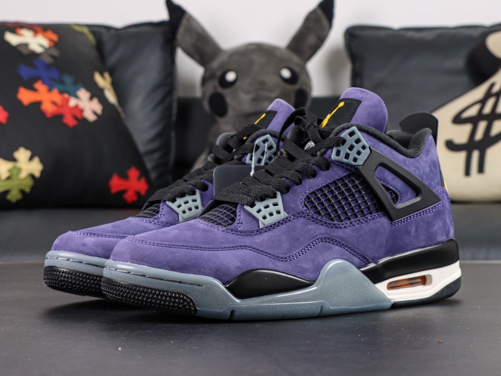 Jordan Air Jordan 4 Retro ”Imperial Purple” Men’s Mid Top Basketball Shoes
