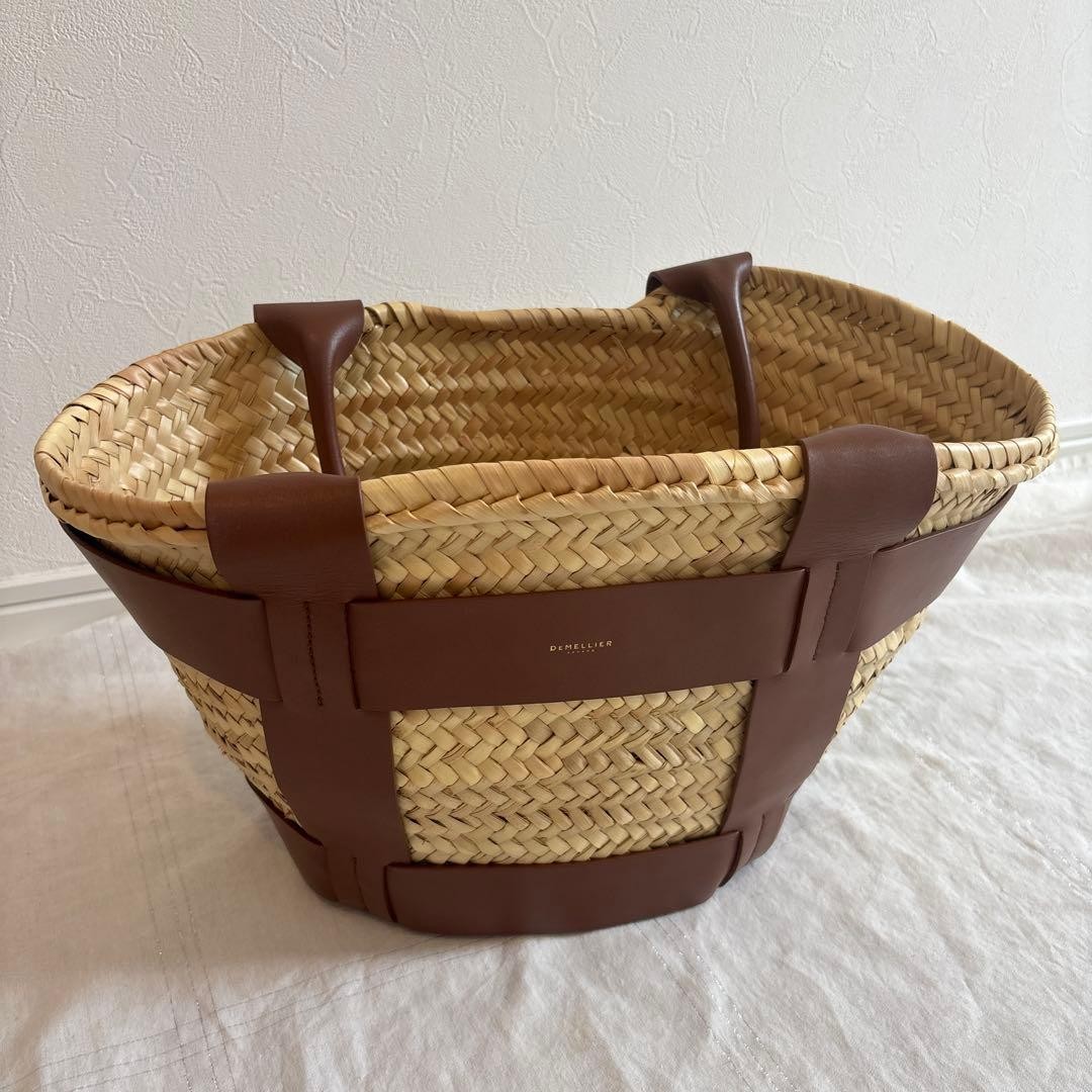 DeMellier Santorini Leather Basket from Japan
