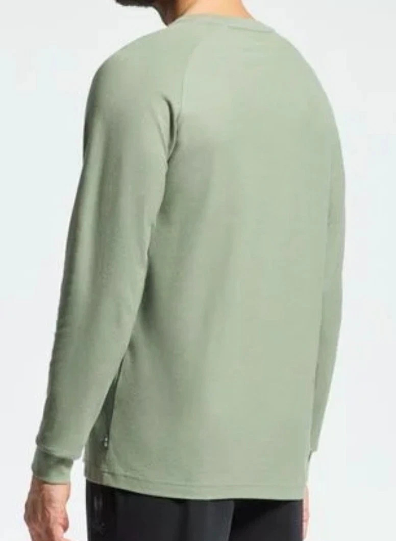 Psycho Bunny Men’s Long Sleeve Taylor Pique Tee Shirt 6-L Sea Spray Embroidery