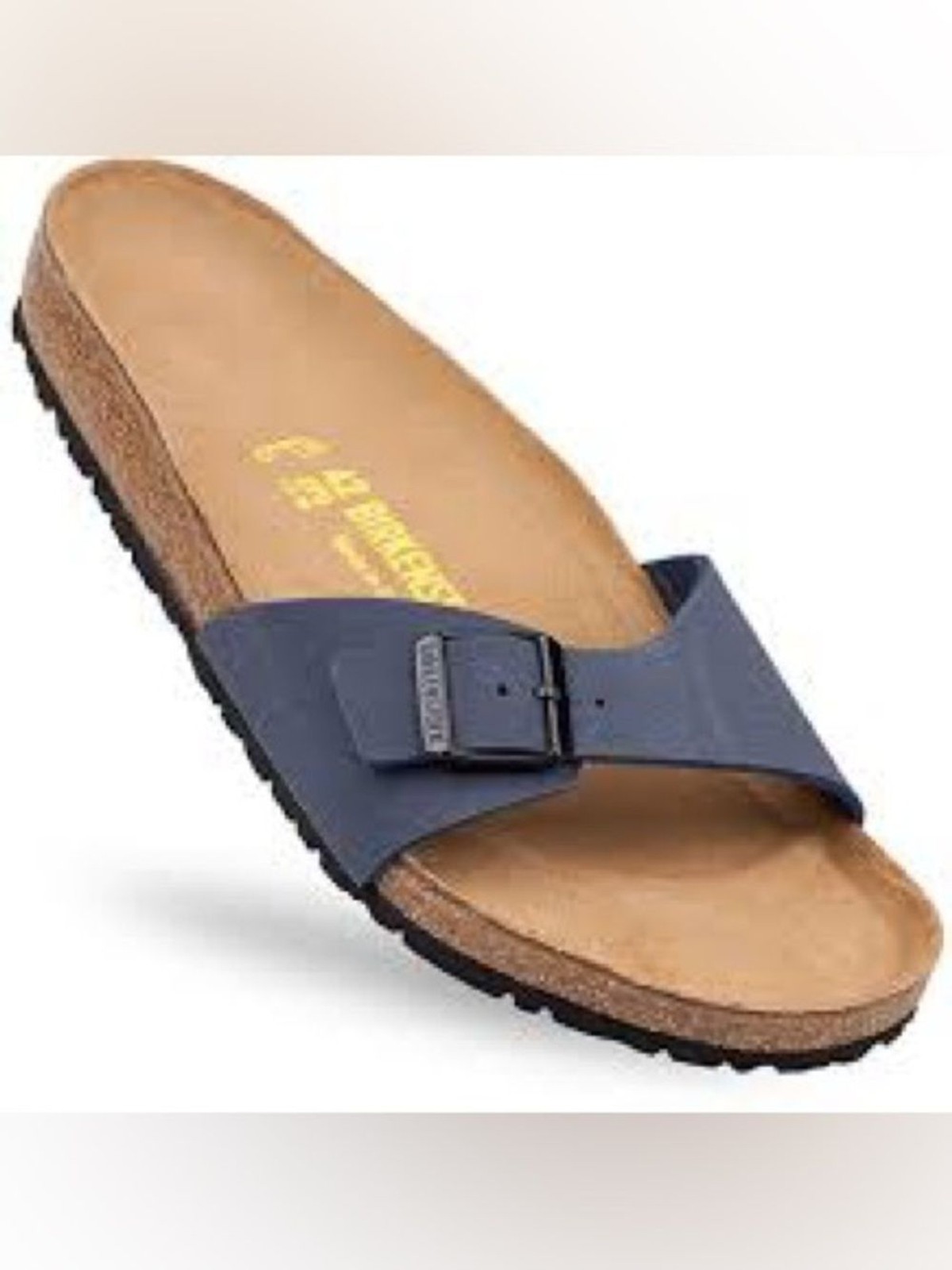 Birkenstock Madrid M Birko-Flor Nubuck Navy size 44