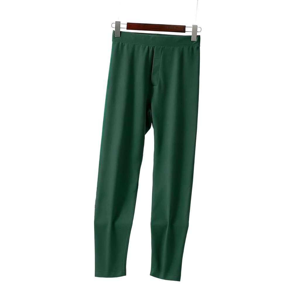 Thermal Pants for Men Full Length Fleece Lined for Slim Fit Long Johns Underwear