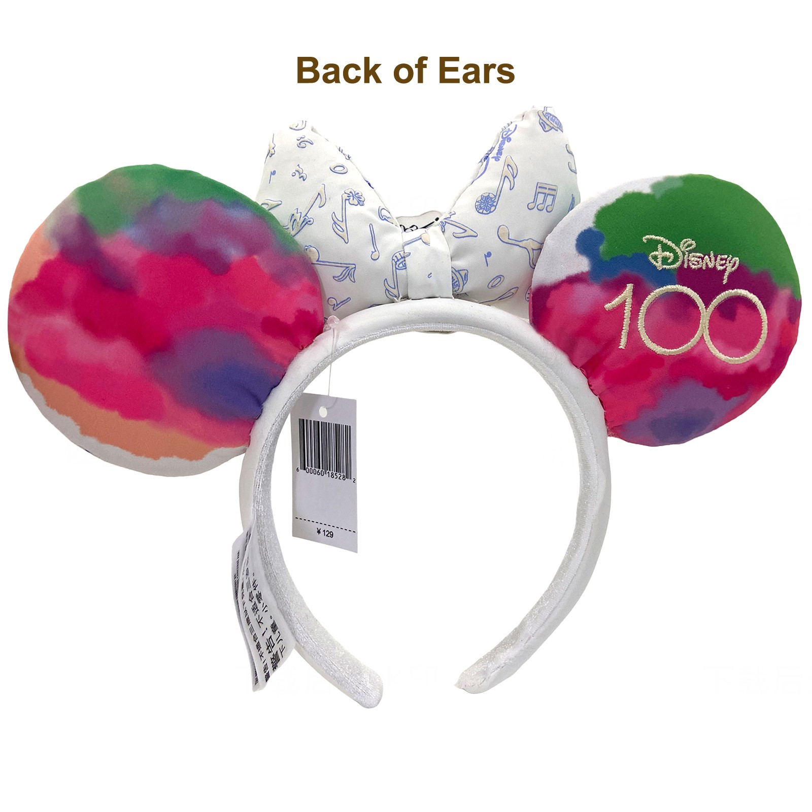 Disney’s Headband Music Mickey & Friends Ears Special Moments 100 Years US Stock