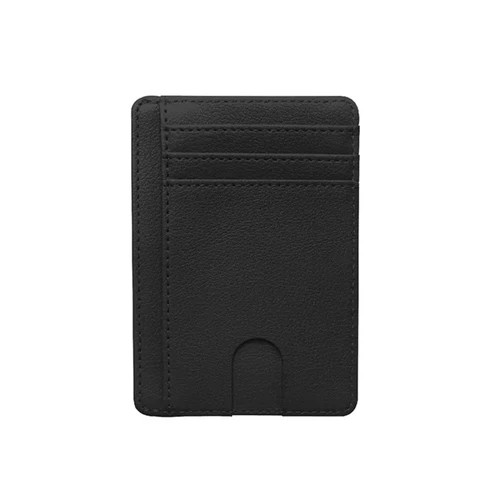 For Men Leather Wallet RFID Blocking Credit Card Holder ID Window Front Pocket