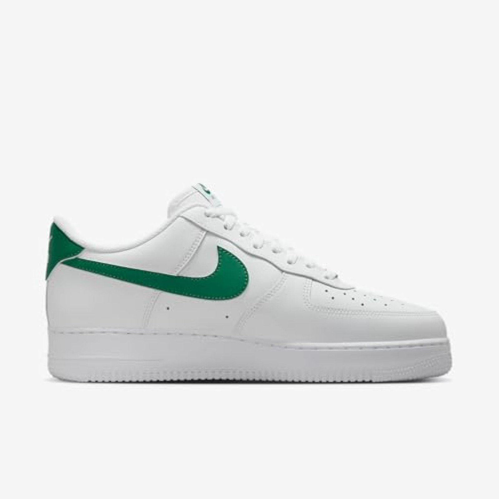 Nike Air Force 1 ’07 Men’s Shoes (White/Malachite) Size 10.5 – White/Malachite –