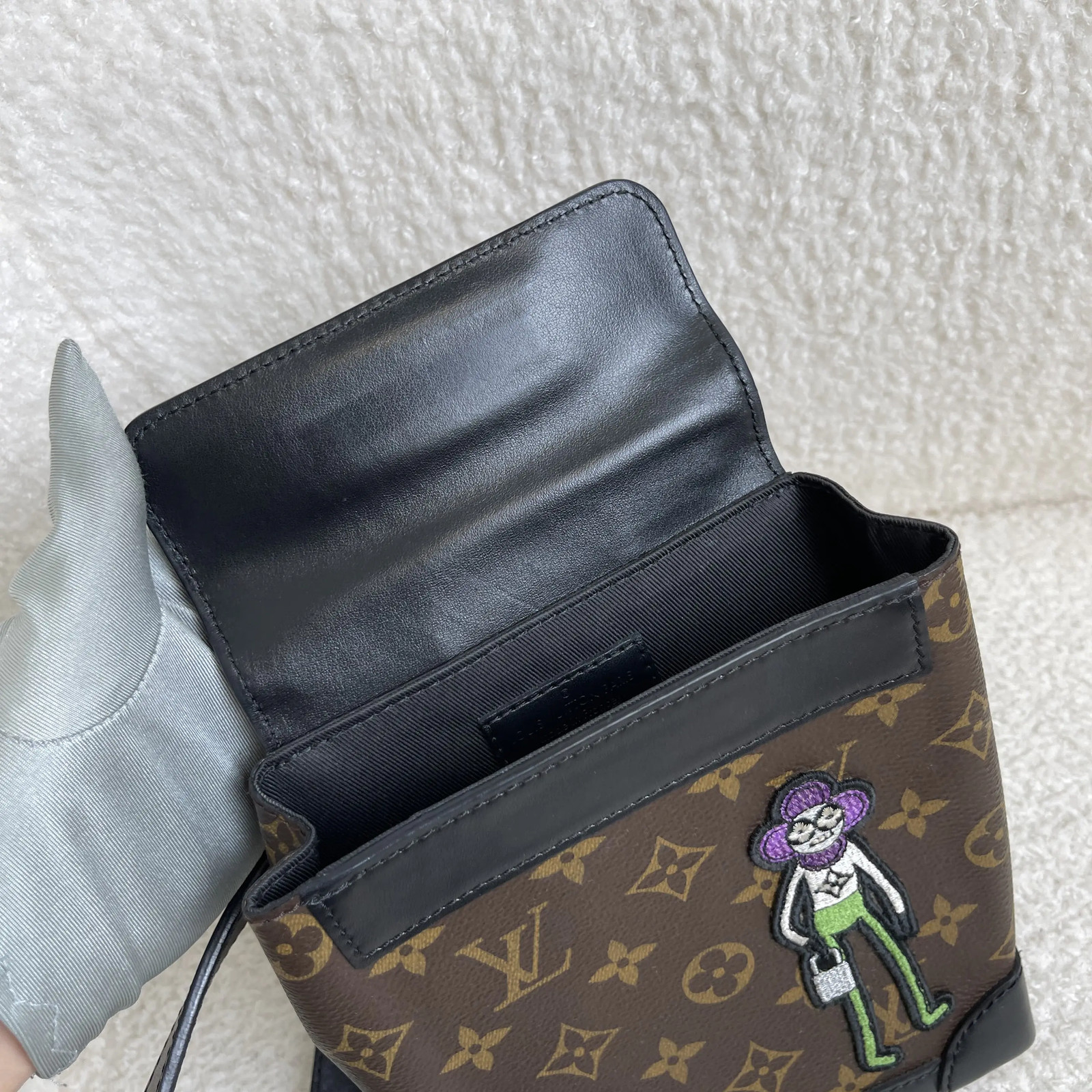 Louis Vuitton Steamer Nano Monogram Scarecrow Limited Bag