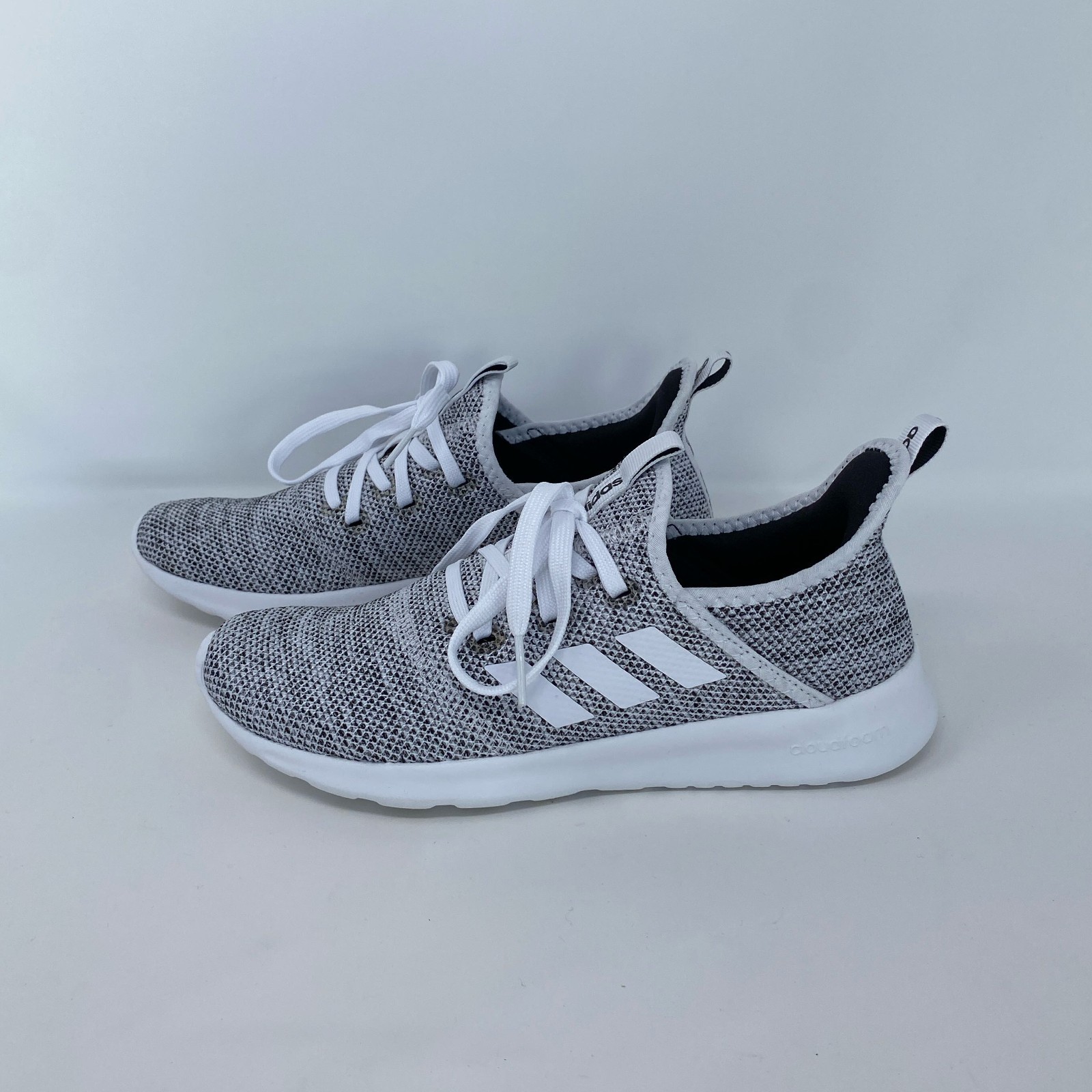 adidas Cloudfoam Pure Women’s Running Shoes White/Black Size 6