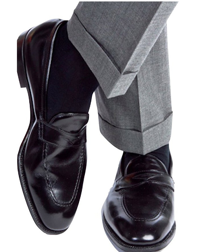 2 6 12 24 Pairs Men Dress Socks Black Color Fashion Crew Lot Dozen Knocker 9-11