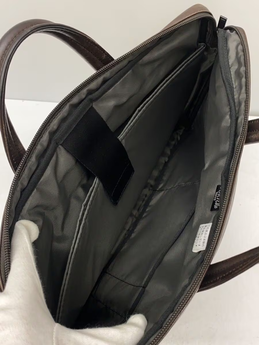 PORTER Briefcase Leather BRW Solid AMAZE