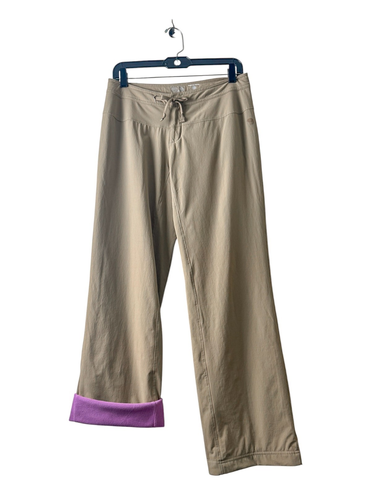 Mountain Hardwear Yumalina Pants Fleece Lined Khaki Women’s Size 4
