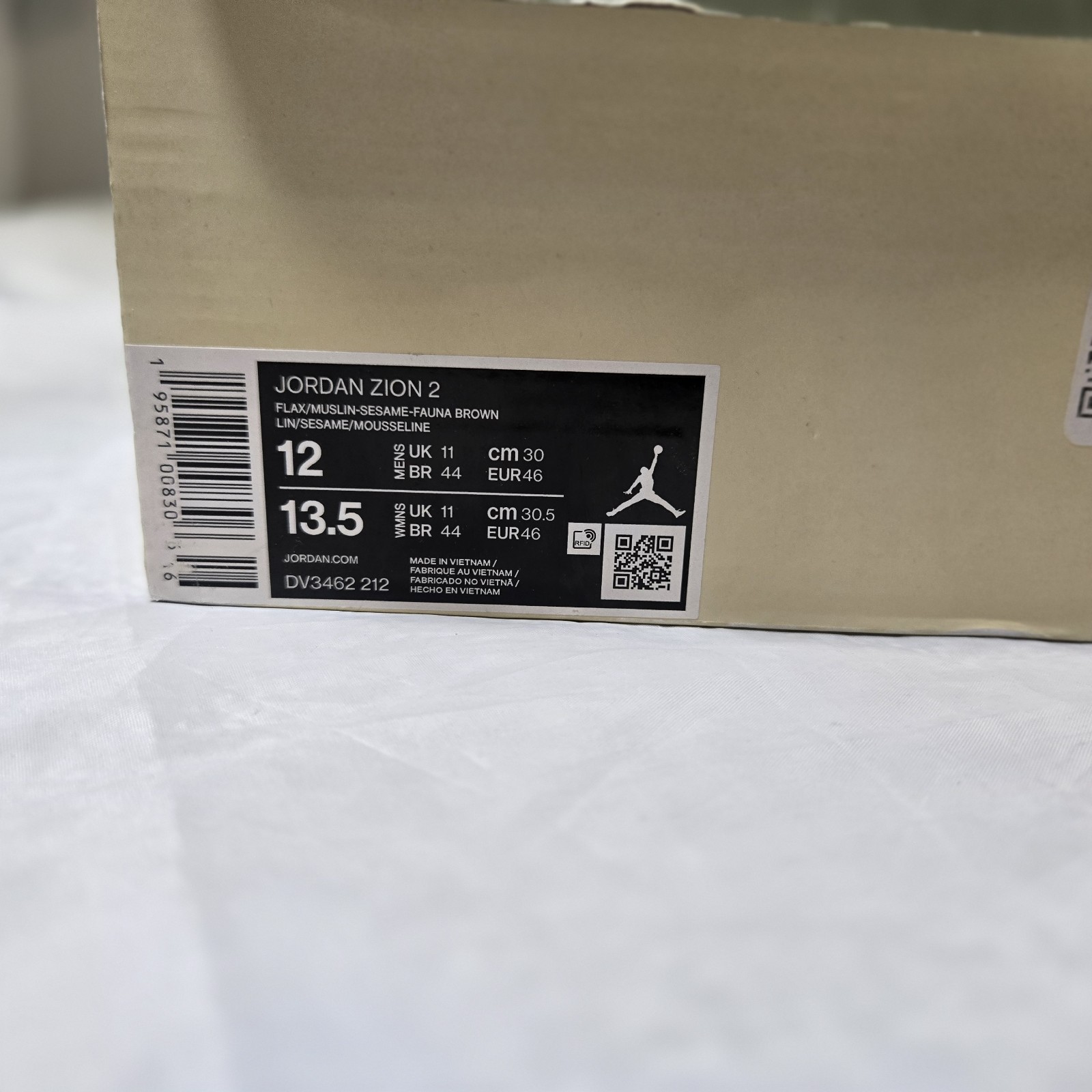 Size 12 – Air Jordan Zion 2 Voodoo