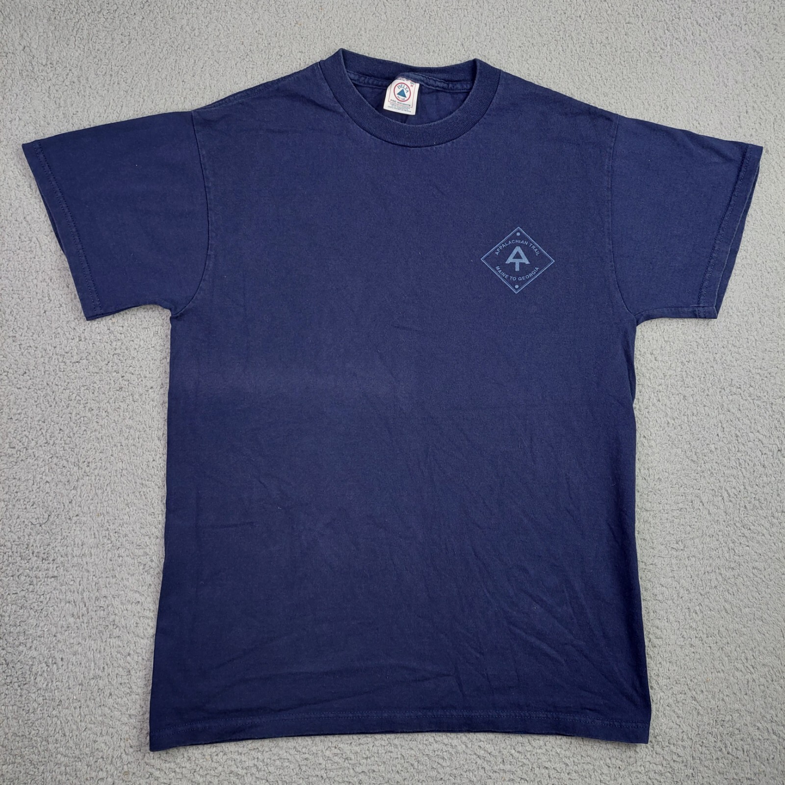 Vintage Delta Appalachian Trail AT Hiking Backpacking T Shirt Men’s Size Medium