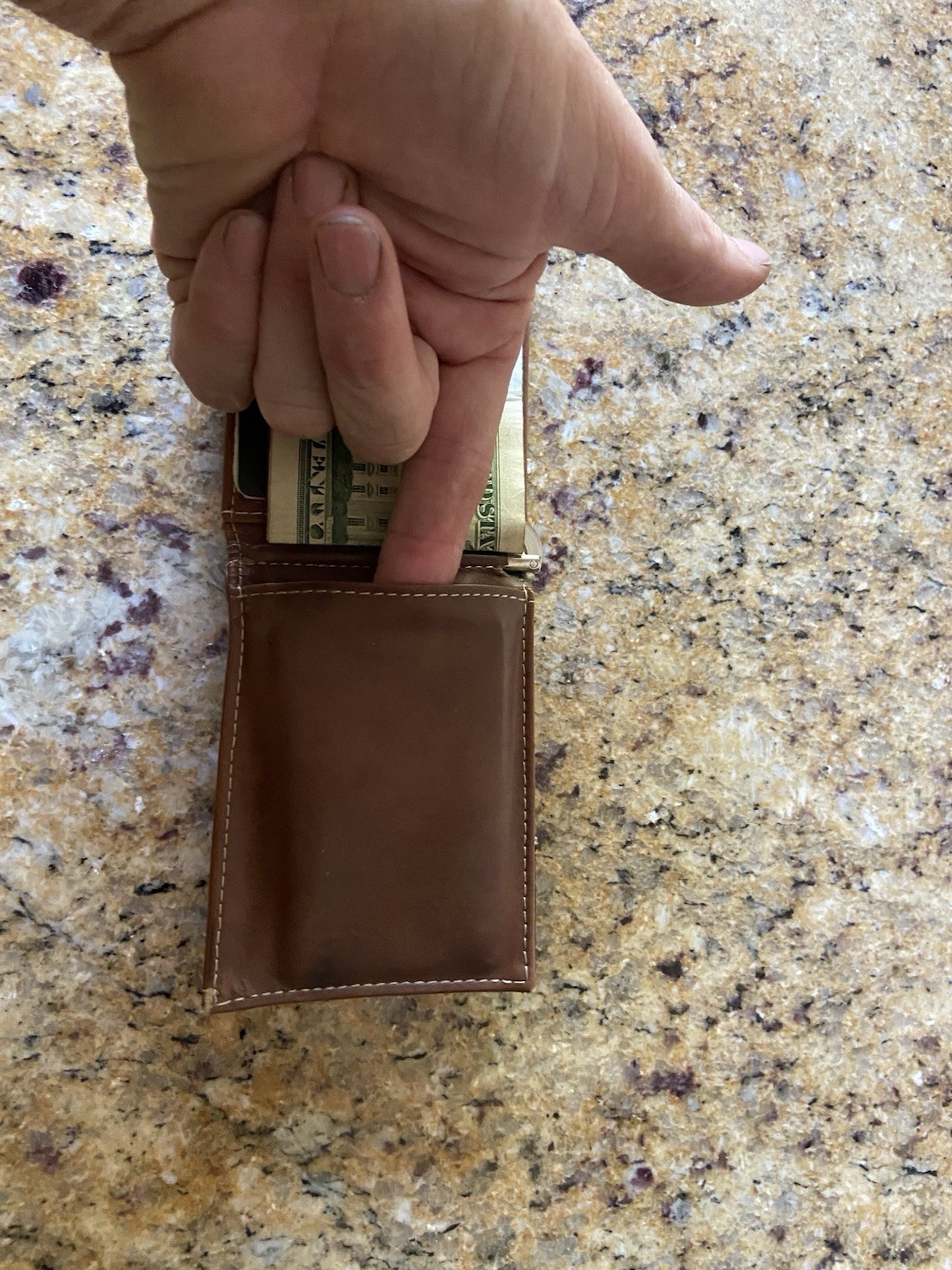 Snap-On 100th Anniversary Brown Wallet