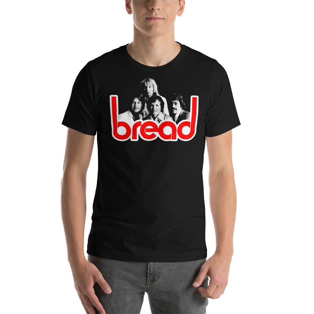 Bread Band Music Group 70s Original Art Graphic Tee Shirt Unisex t-shirt