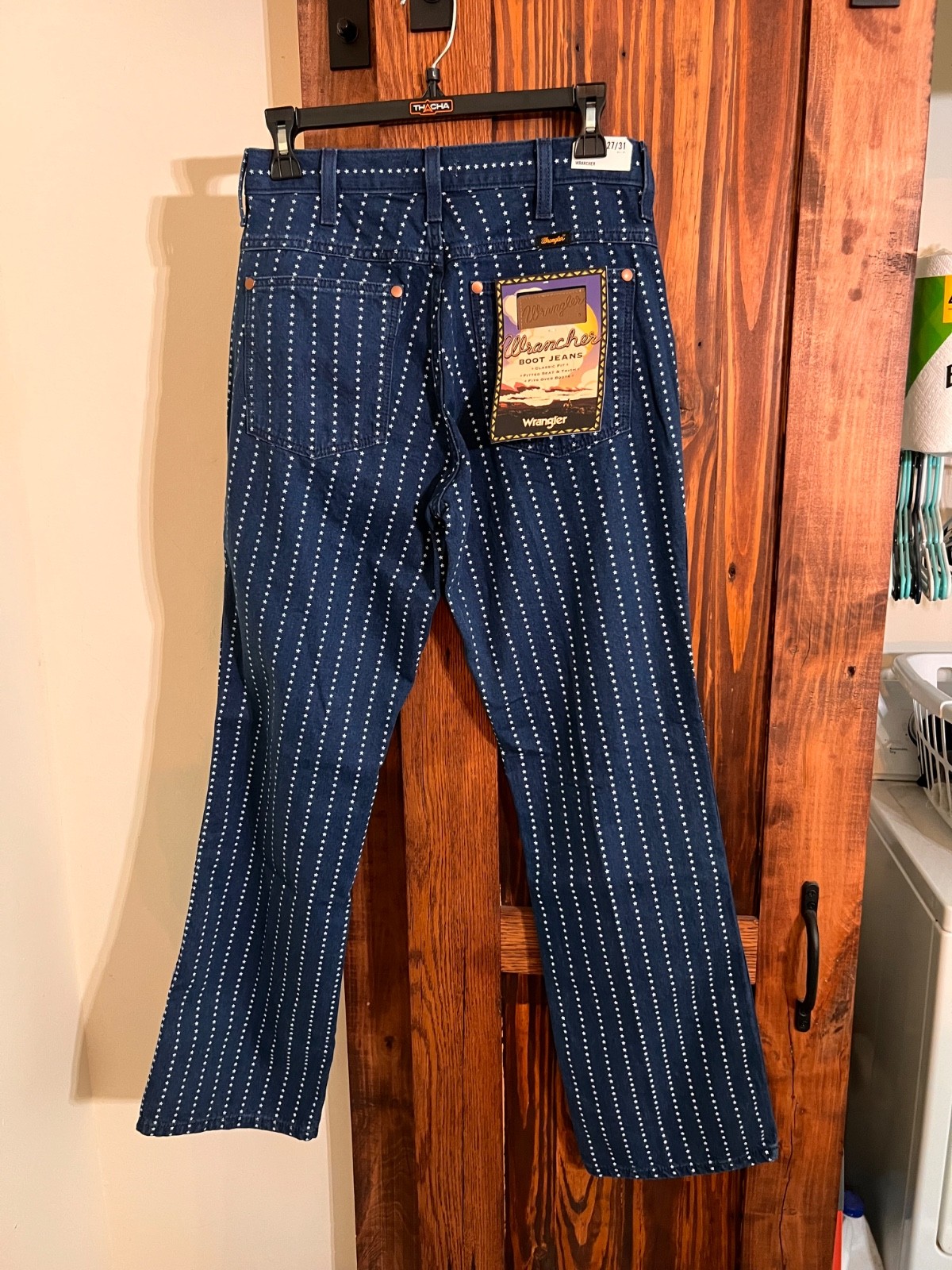 NWT wrangler star jeans size 27/31