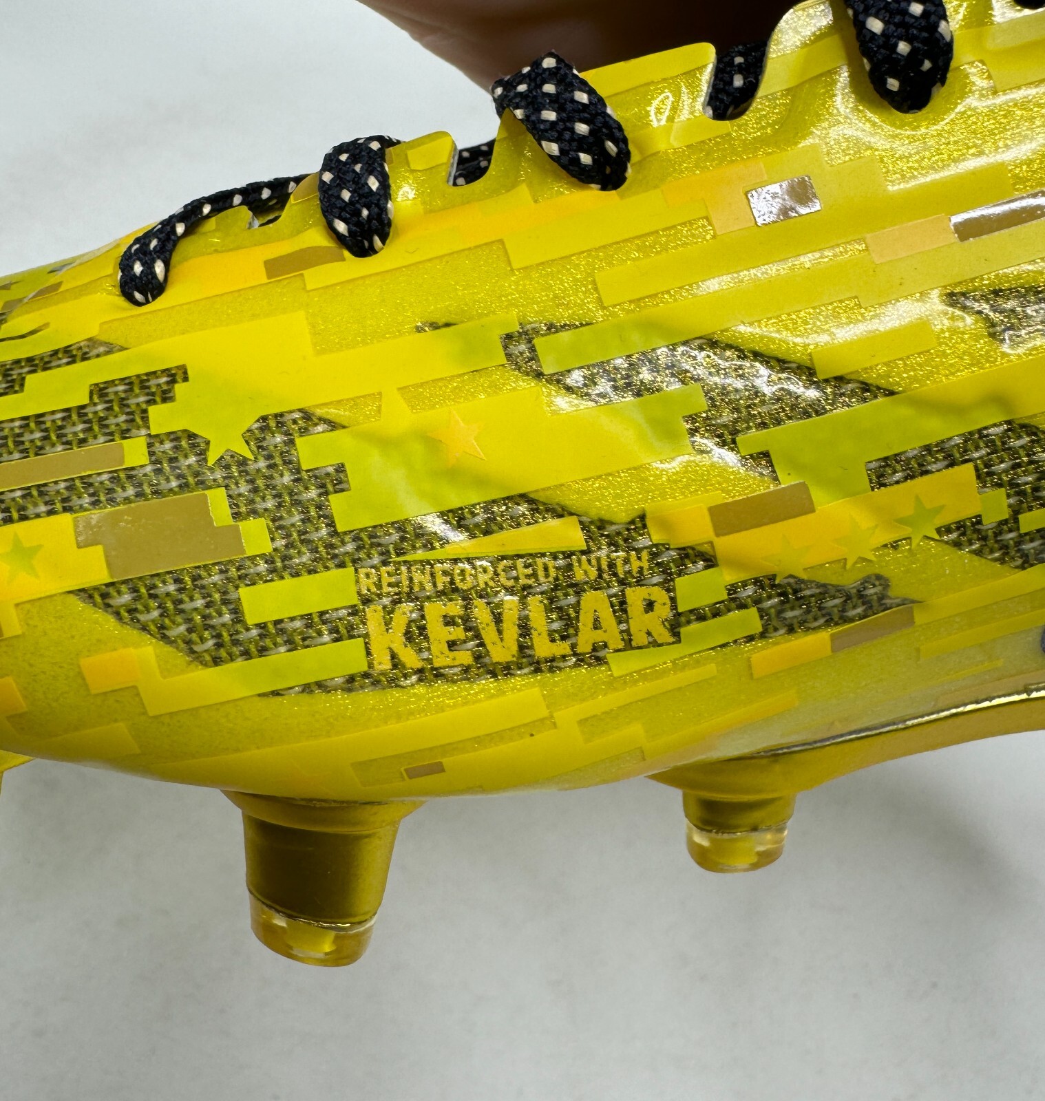Adidas Adizero 5-Star 6.0 Kevlar Yellow Football Cleats Men’s Size 9 (B42503)