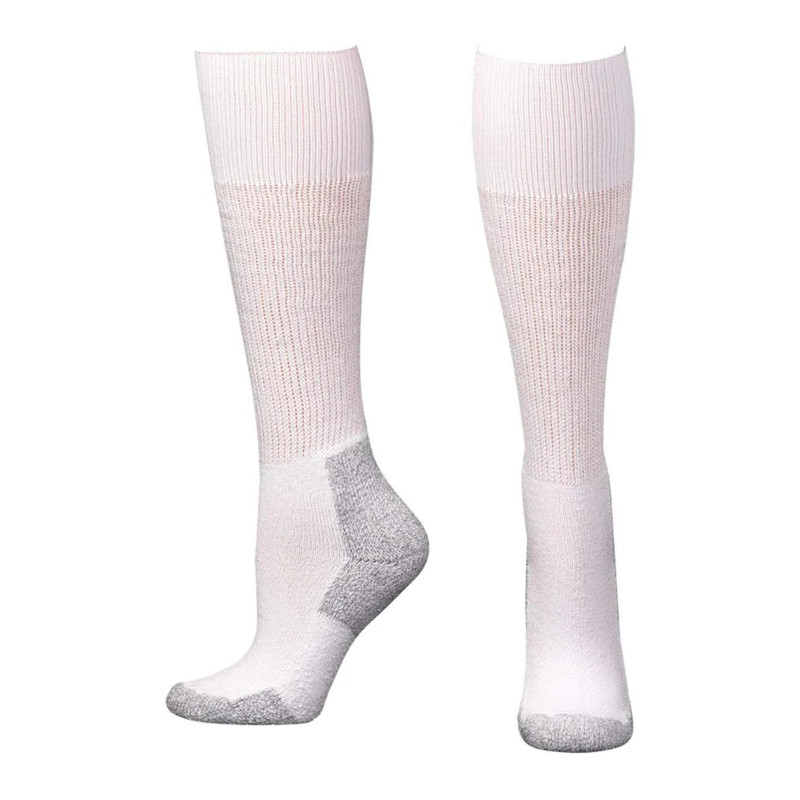 Boot Doctor Men’s Over the Calf White Cotton Boot Socks 0499105
