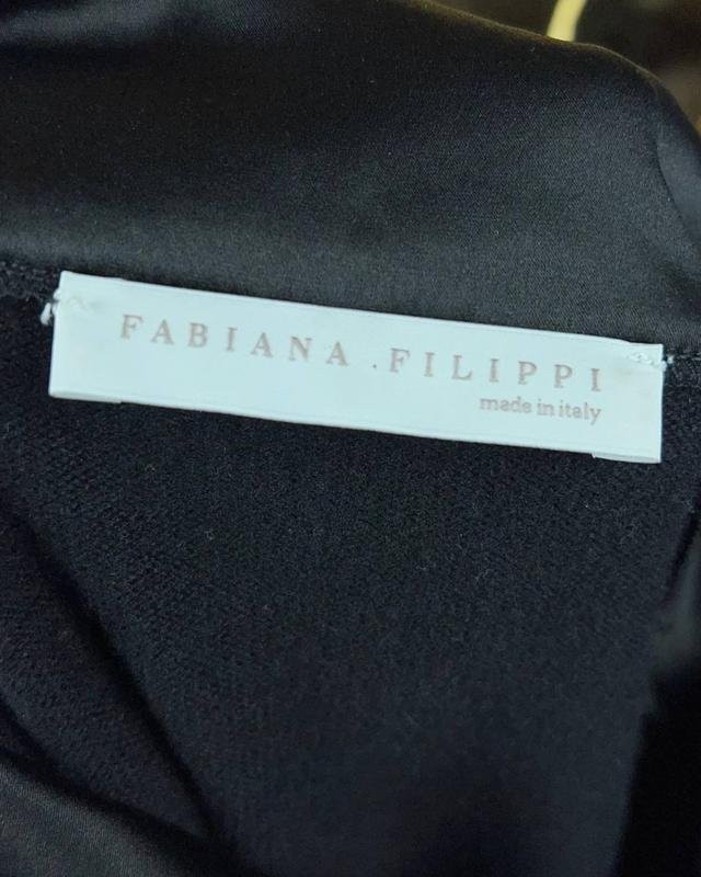 Women Fabiana Filippi Dress Black Cashmere 40