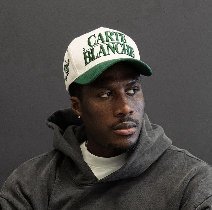 Carte Blanche Hat Snapback Beige Green PFD Streetwear Skate Skateboard Casual