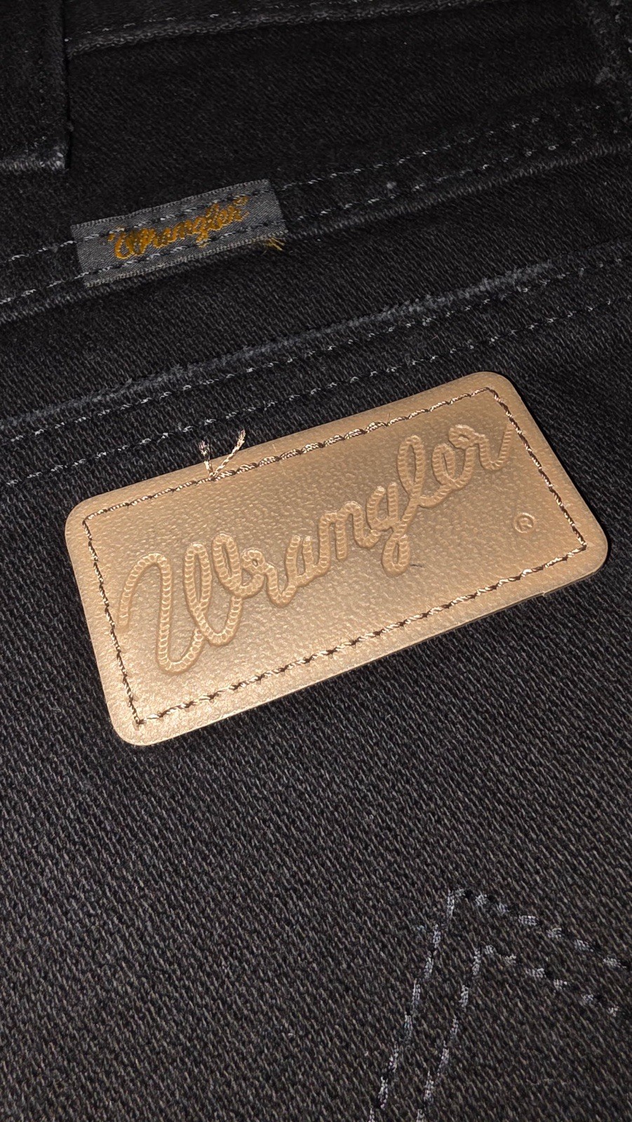 Wrangler Women’s Black Denim Cut Off Shorts Size 30 High Rise Y2K!!!