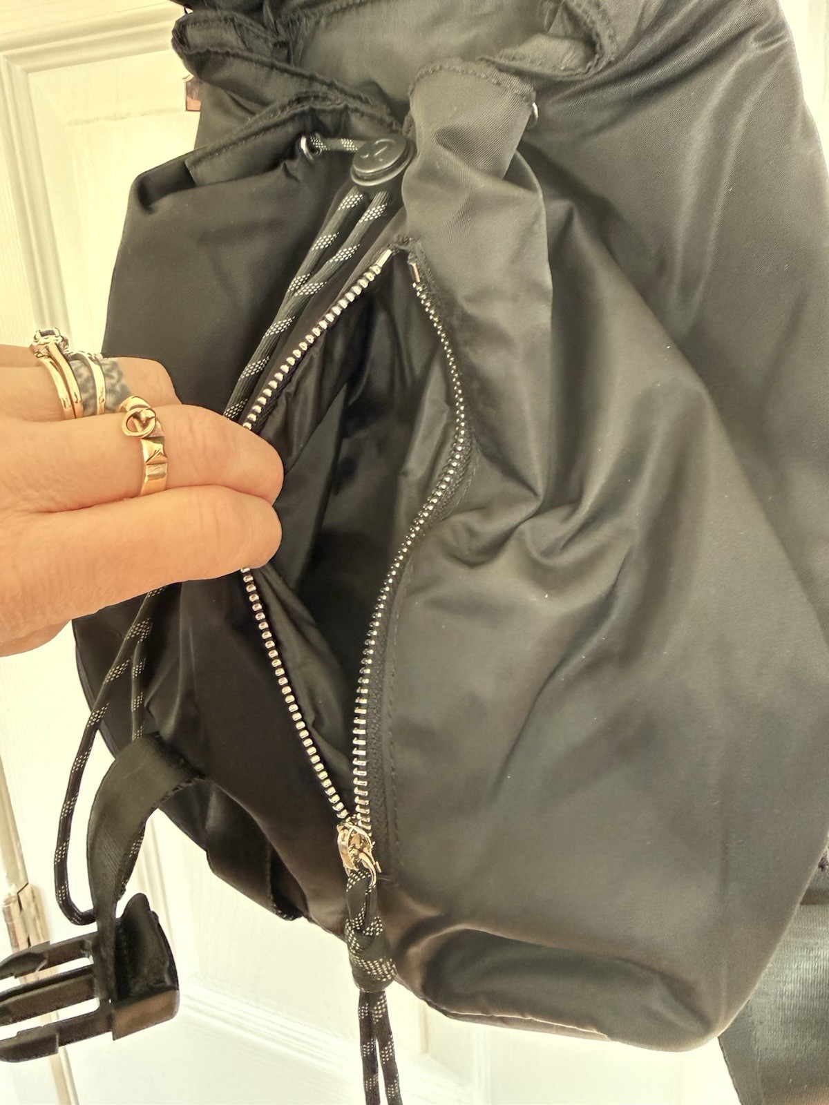 Lululemon Black Backpack