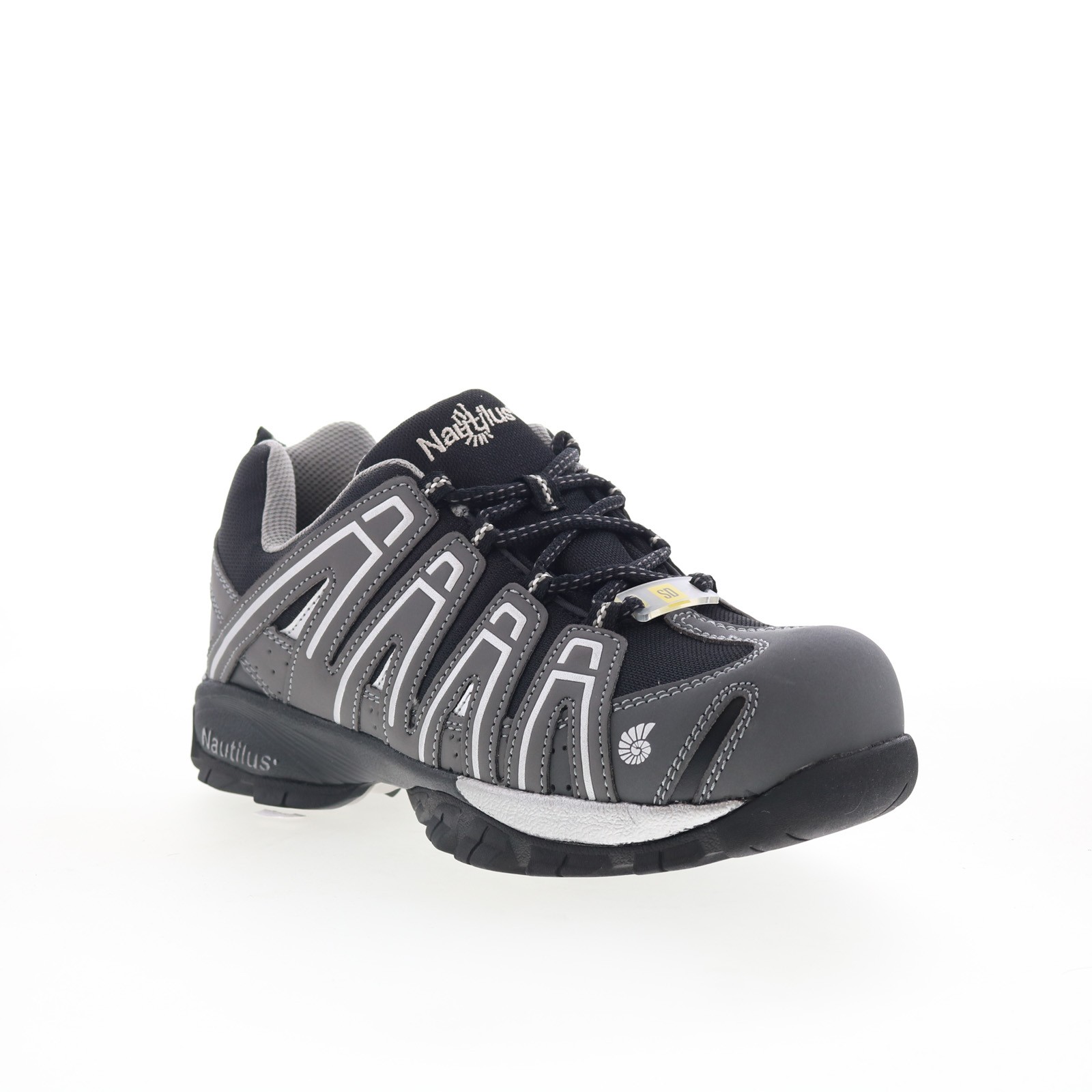 Nautilus Oxford Composite Toe SD10 N1340 Mens Gray Work & Safety Shoes