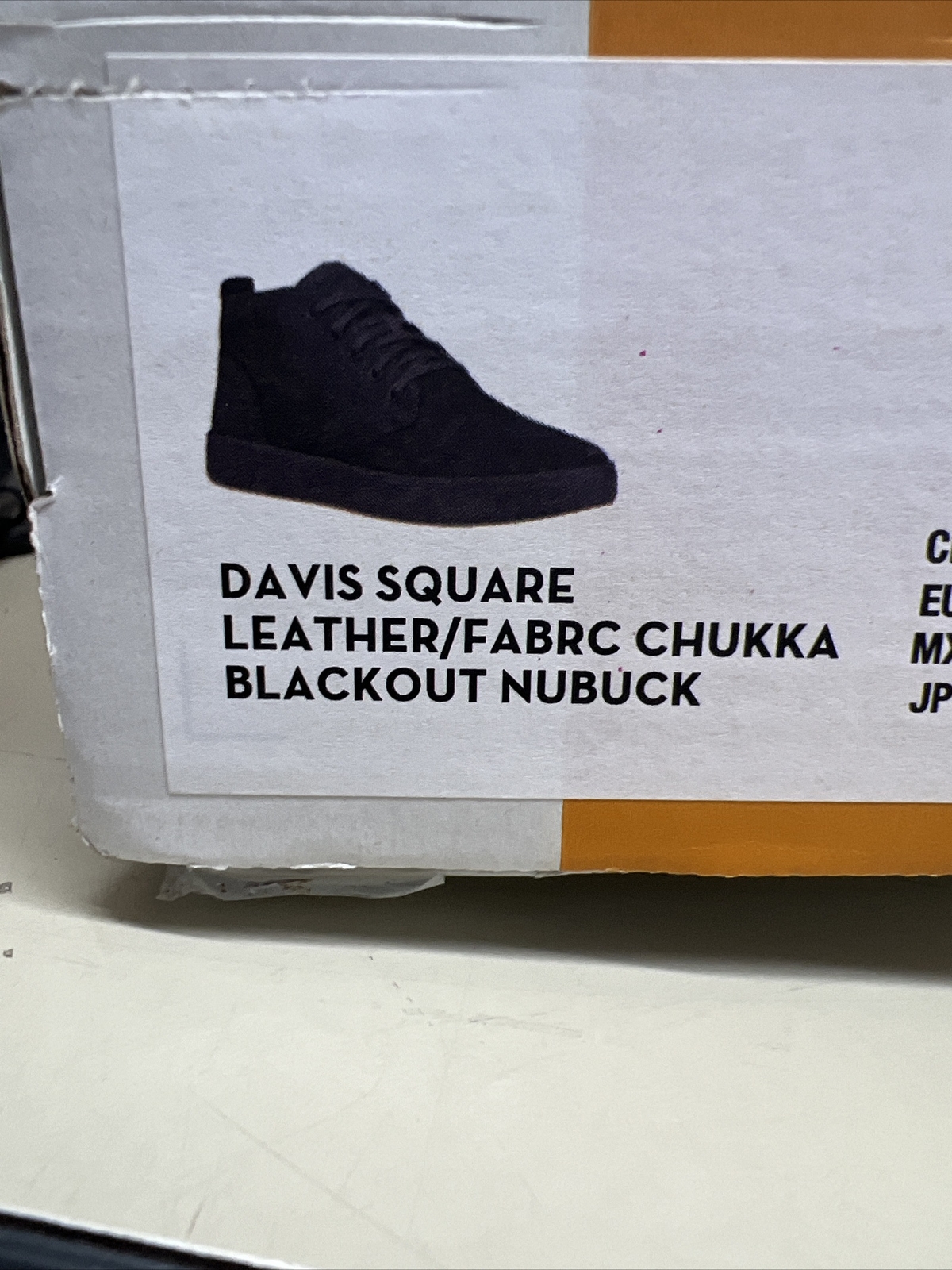 PICK SIZE/COLOR – Timberland Mens Davis Square Leather Fabric Chukka
