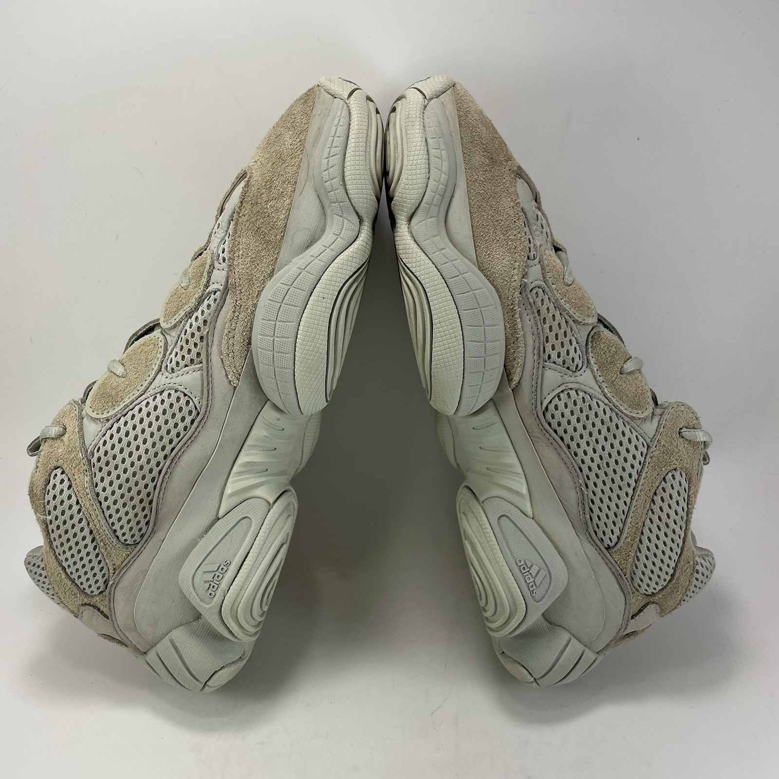 adidas Yeezy 500 Salt Mens Size 10 Grey Chunky Suede Hype Sneakers Shoes