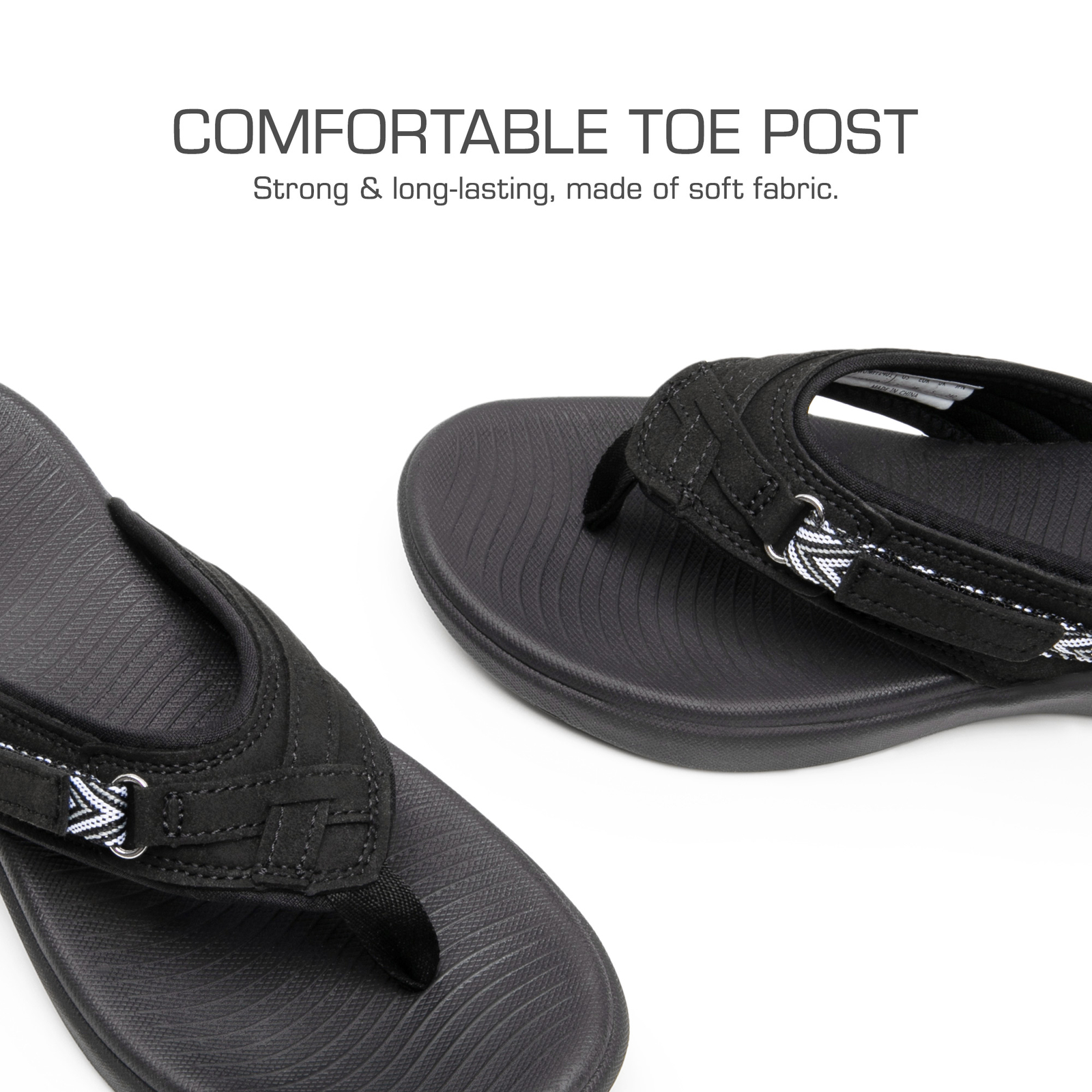 Women Summer Flip Flops With Arch Support Air Cushion Beach Walking Sandals US