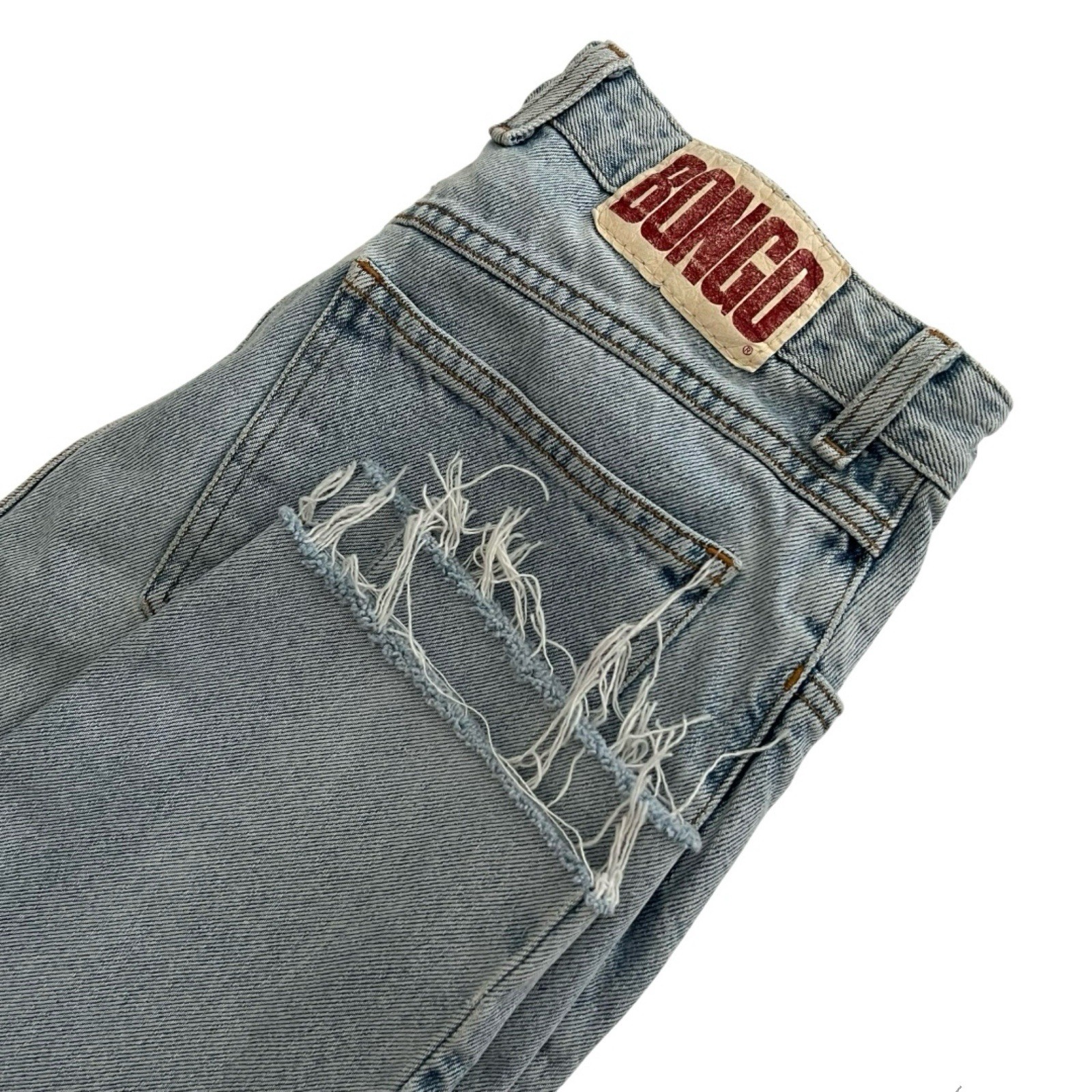 Vintage Bongo Jeans High Rise Light Wash Women’s Size 30 Size 10 Juniors Size 13