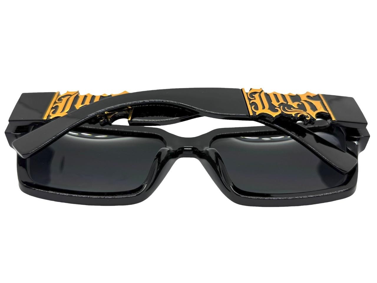Biker Hardcore Gangster Hip Hop LOCS SUNGLASSES XXL Frame For Big Wide Fat Heads