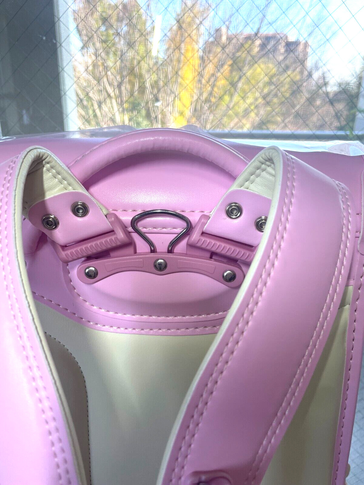 NEW JAPAN Randoseru School Bag Backpack Light Pink from Japan
