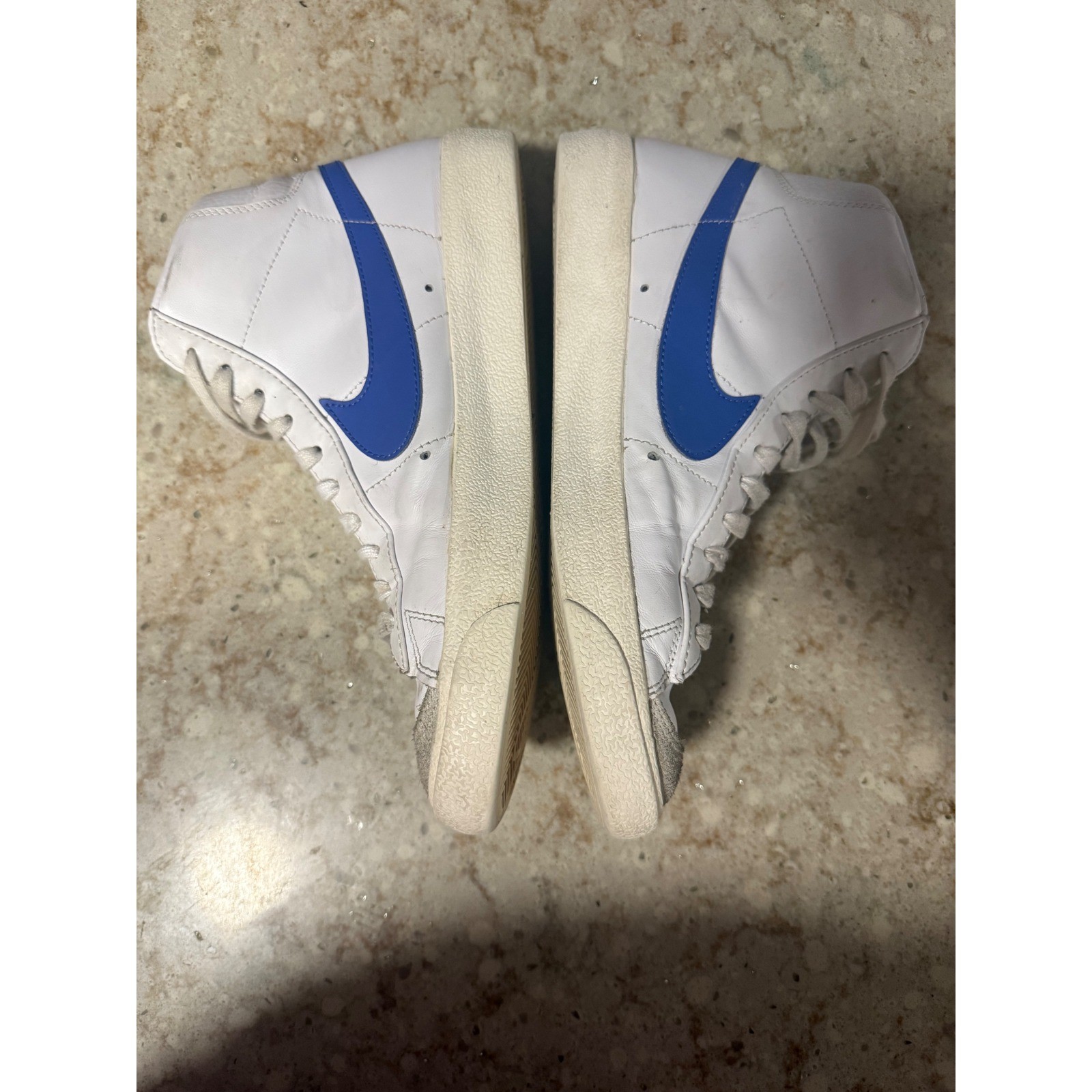 Nike Blazer Mid 77 Vintage White Red Blue BQ6806-117 Mens 8 Sneakers