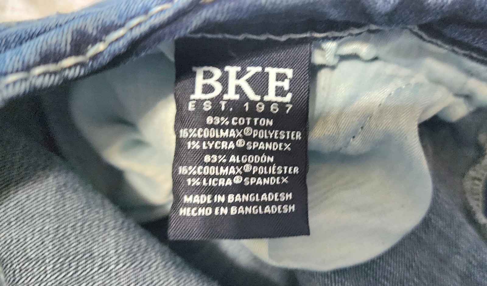 BKE Jake Straight 30×32 Exc. COND Blue Denim