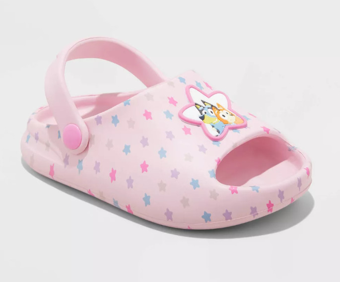 Toddler Bluey Comfort EVA Slide Sandals Pink – CHOOSE SIZE