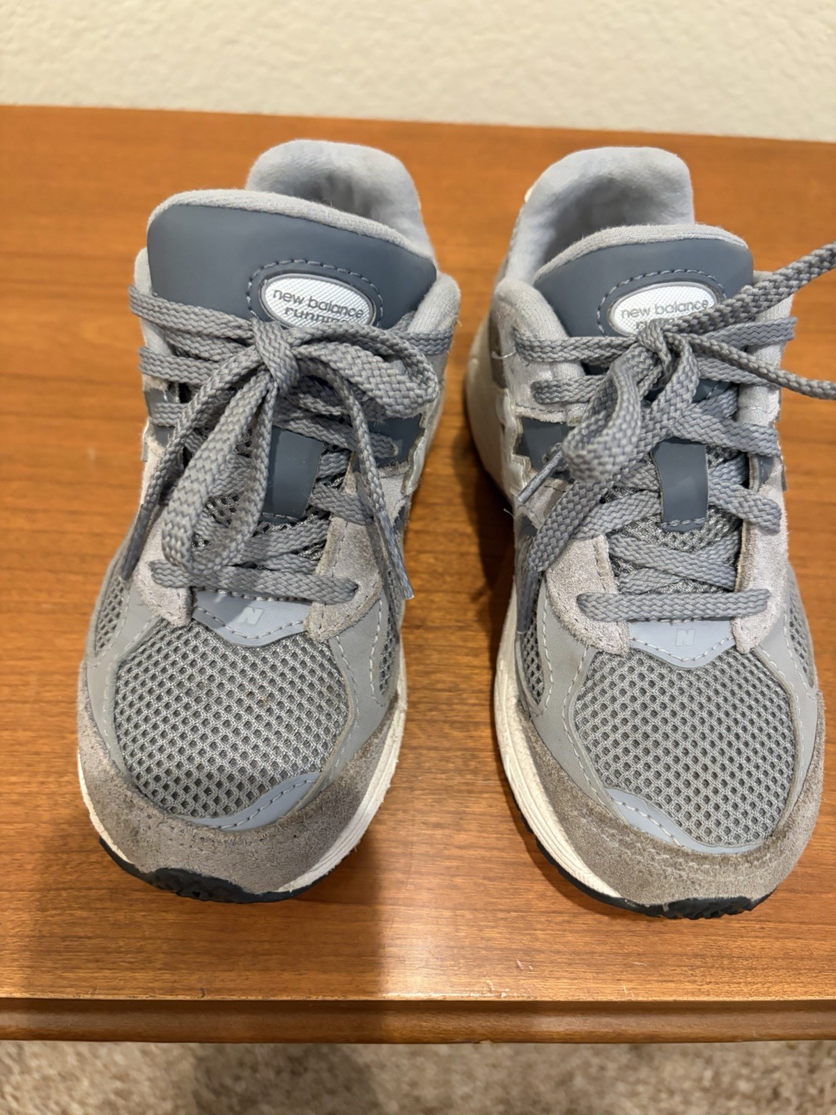 New Balance 2002 R Grey/White Toddler Sneakers PC2002ST – SZ 11 C