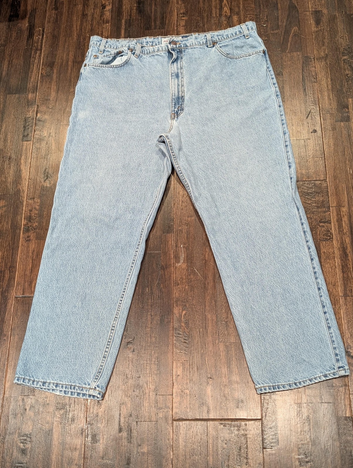 Vintage Levi Strauss Signature Jeans Mens Light Wash Relaxed Fit 540 Denim 90s