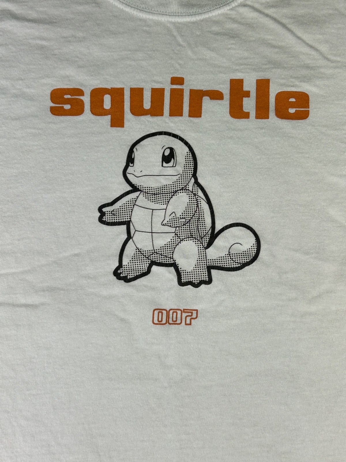 Pokemon Squirtle White Tee Short Sleeve T-Shirt Boys Size Medium