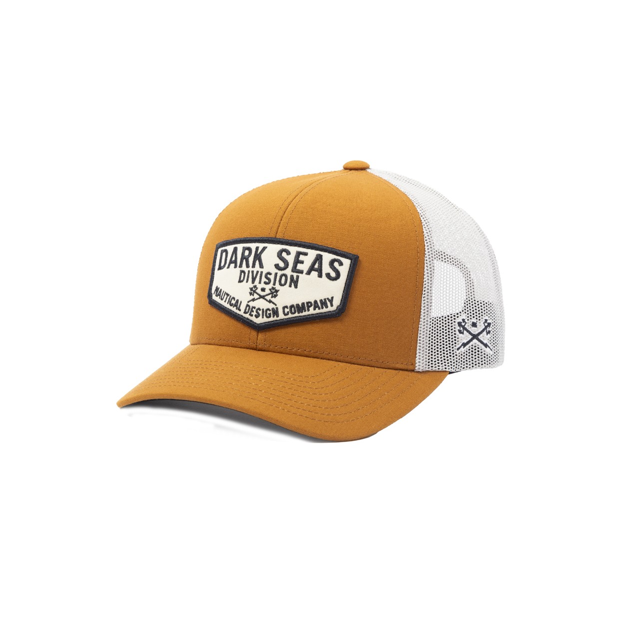 Dark Seas Men’s Transom Hat Caramel White Hats