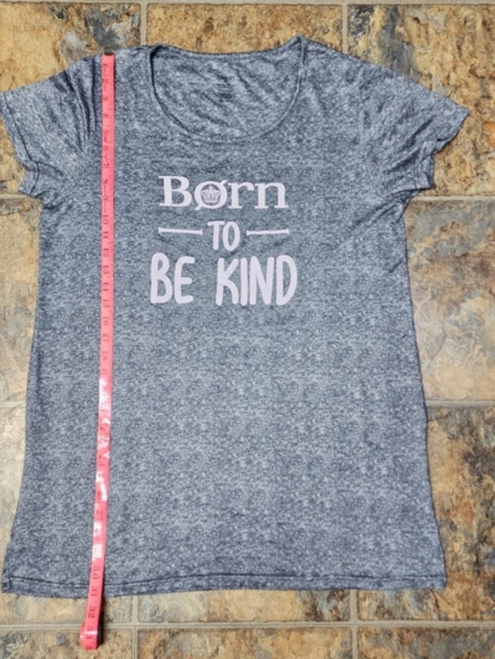 Born Womens Night Shirt Super Soft Cozy Knit Material “Born To Be Kind ” Sz XL
