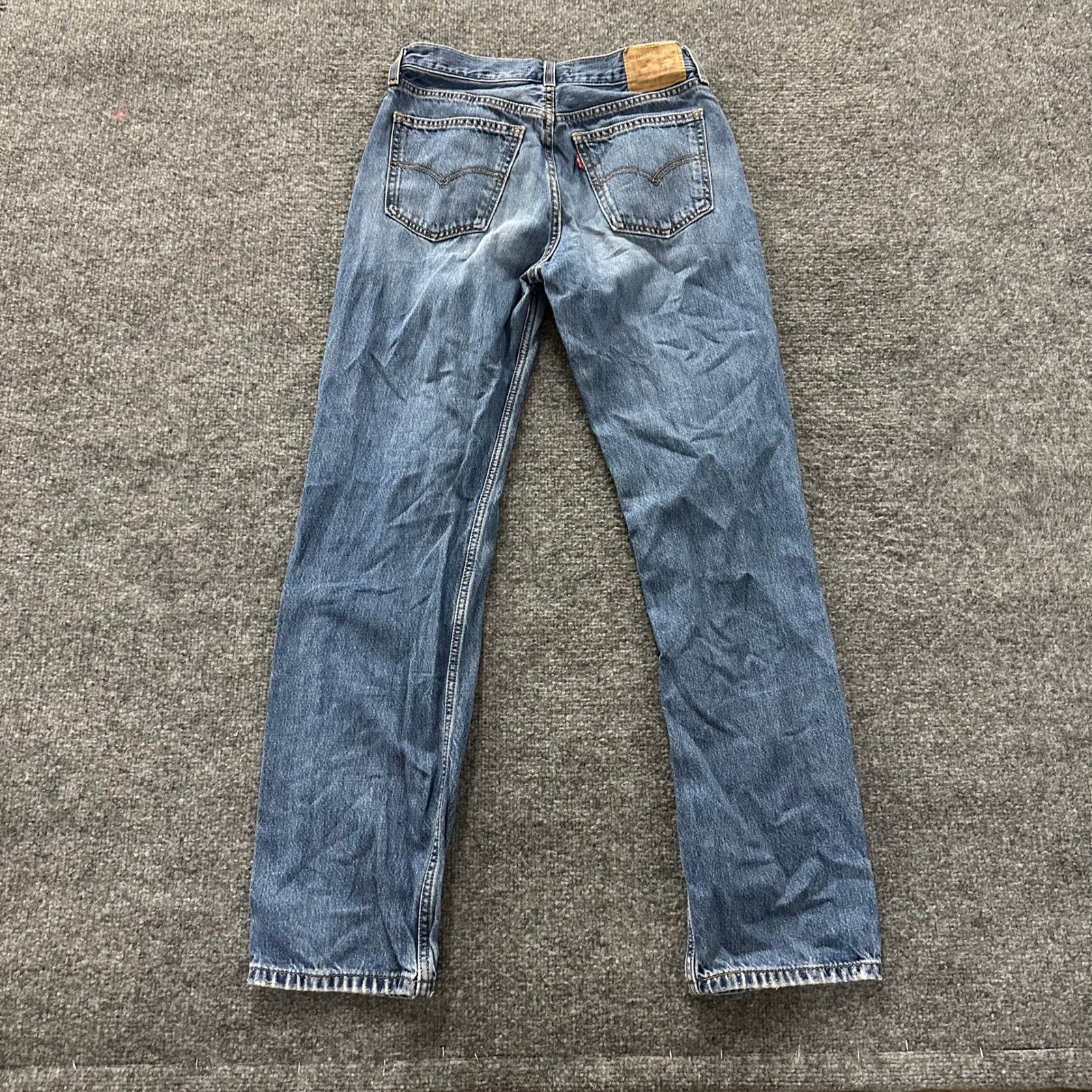 Levi’s Jeans Womens Size 25 Blue Low Pro Straight Leg Denim Medium Wash Casual
