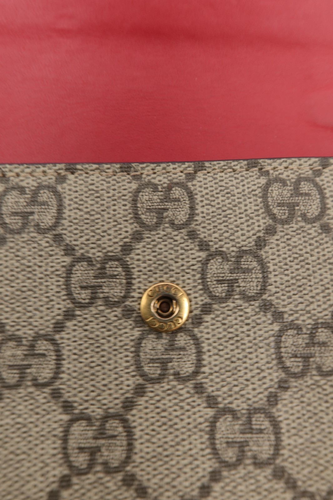 Gucci GG Supreme Monogram Mini Cherry Chain Bag