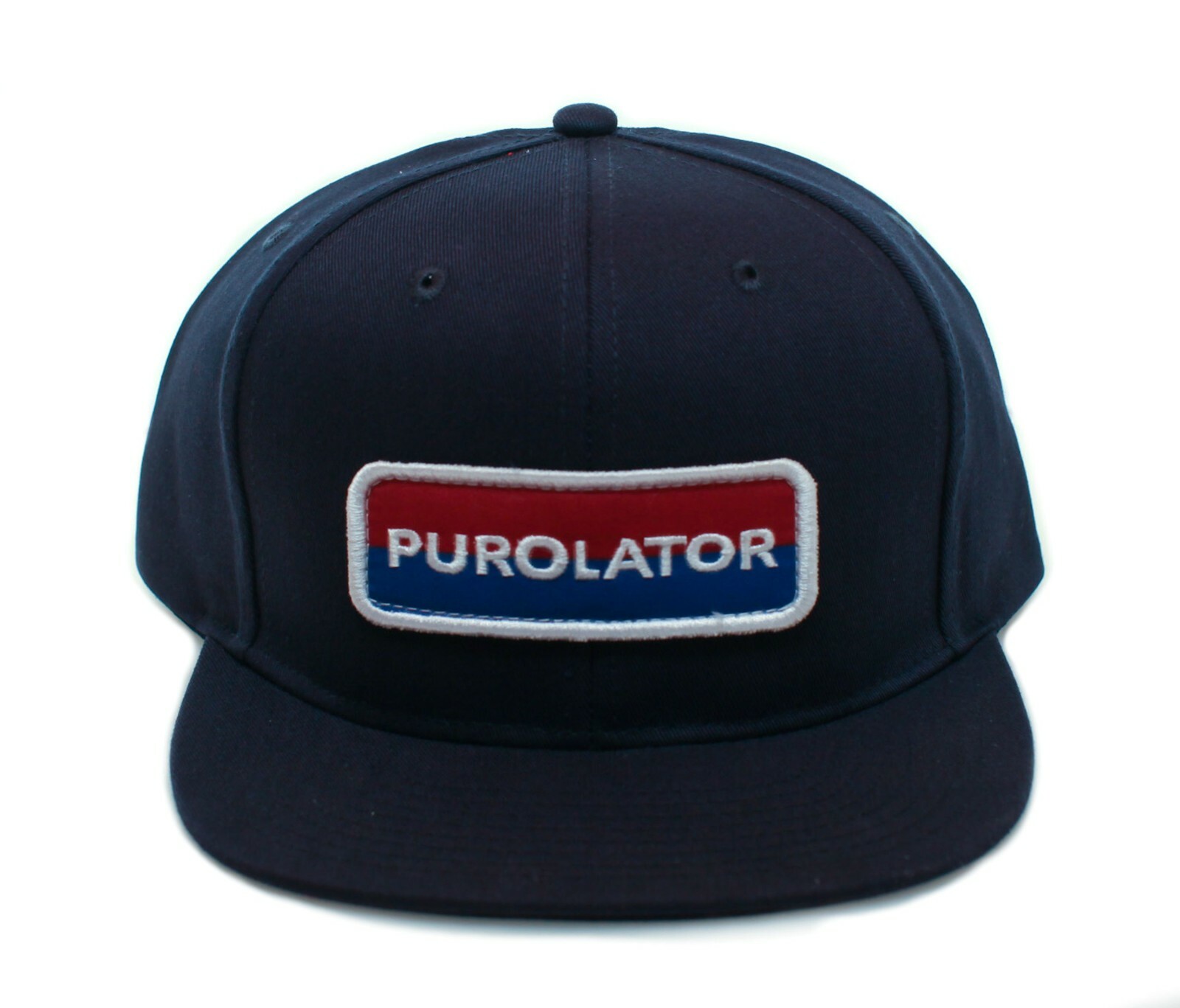 Purolator Hat Days of Thunder Racing Car Team Gabardine Embroidered Cap Navy